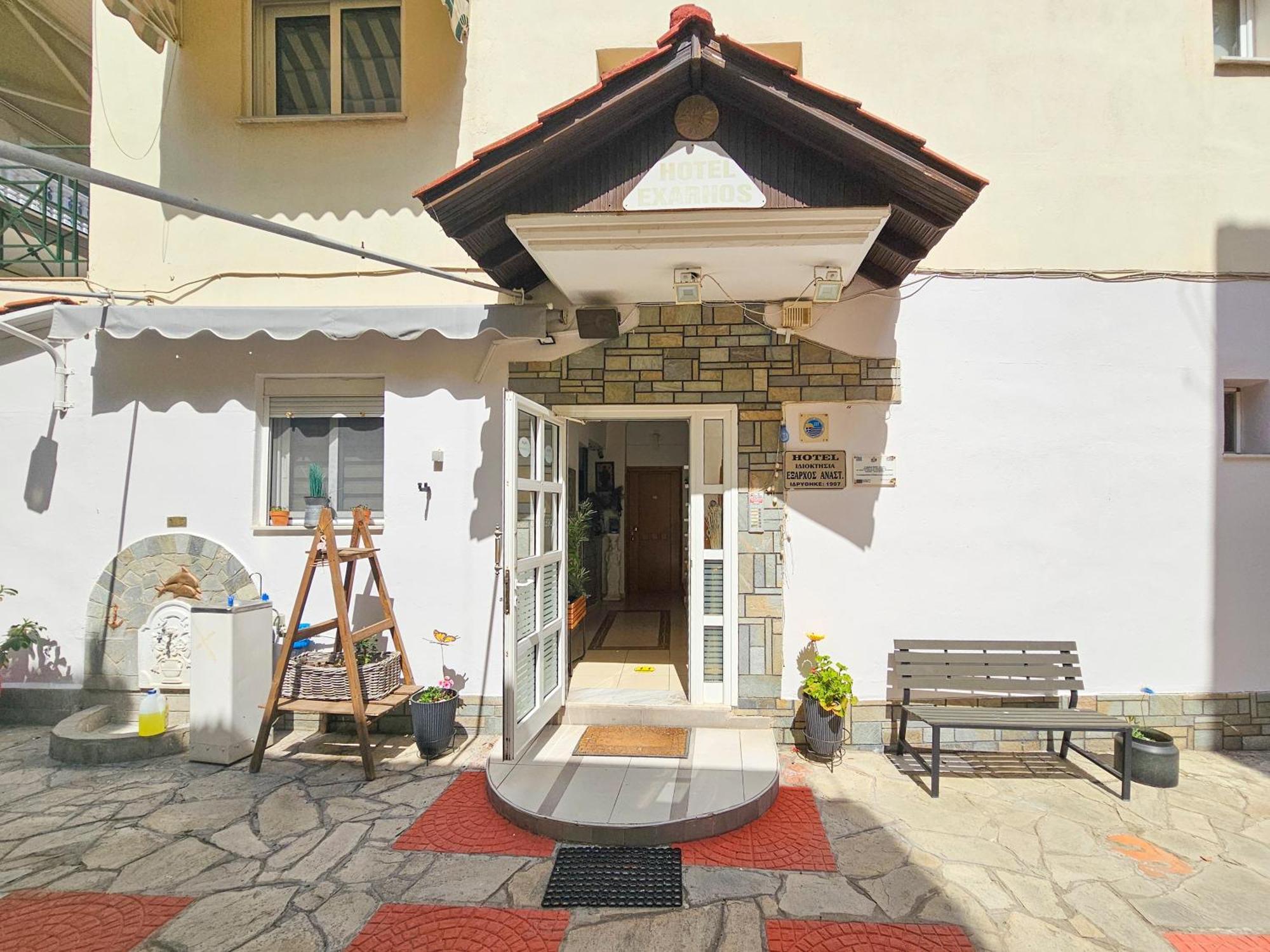 Hotel Exarhos Paralía Eksteriør billede