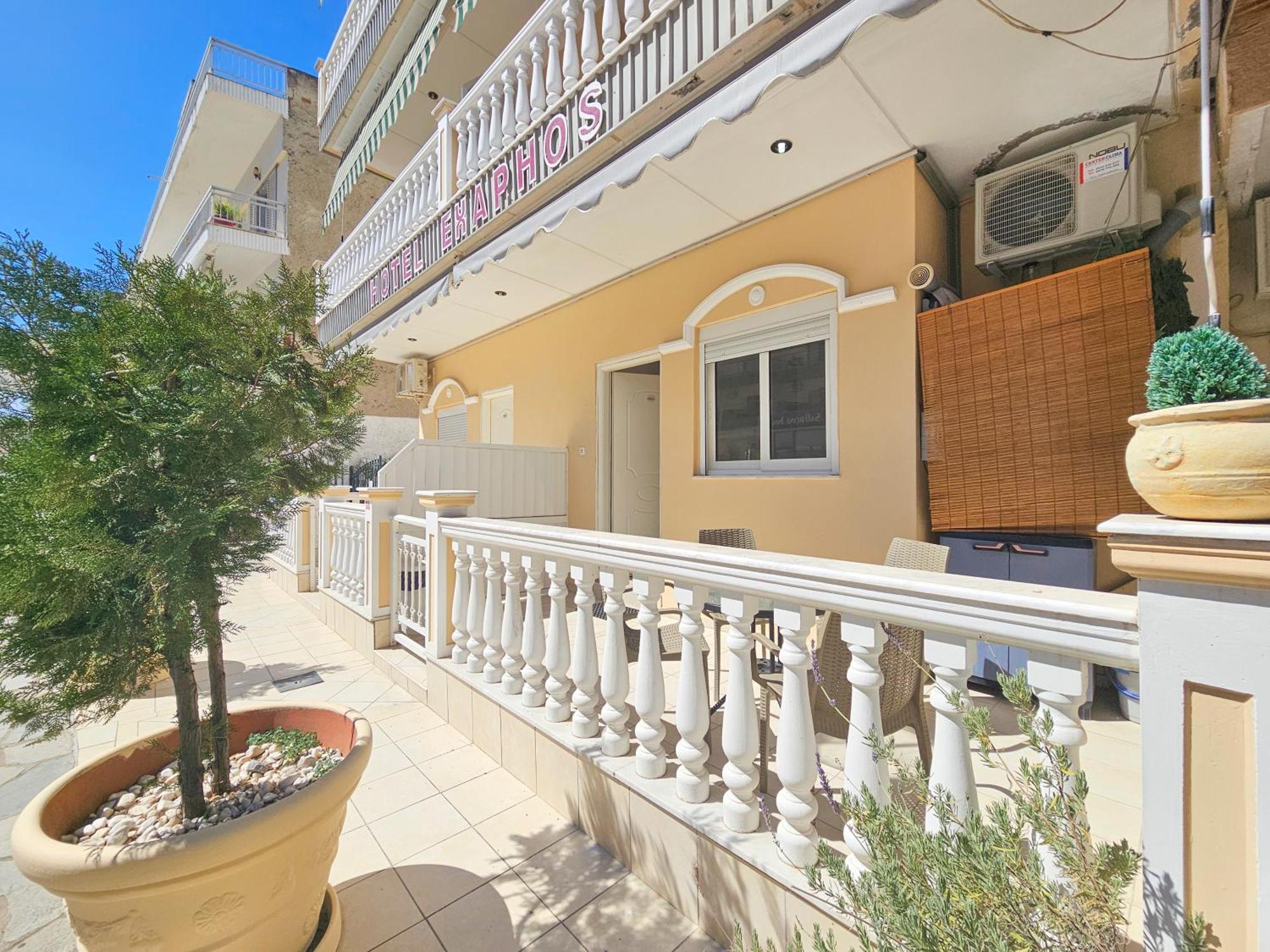 Hotel Exarhos Paralía Eksteriør billede